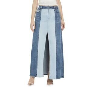 Alice + Olivia Rye Denim Maxi Skirt – Size 31 – NWT